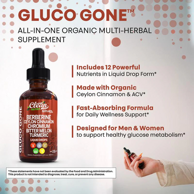 GlucoGone™ - Berberine Liquid Drops